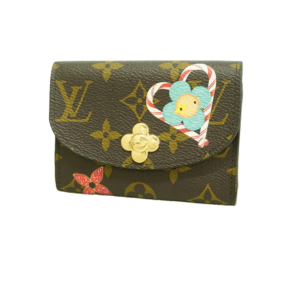 Louis Vuitton Monogram Portemonnaie Rosalie Wallet/Coin Case M12220 Candy Red...